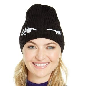 Kate Spade Winking Beanie